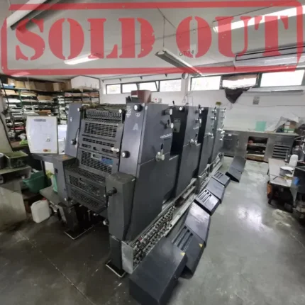 Heidelberg  GTO 52 – 4 color straight– 2001 (SOLD)