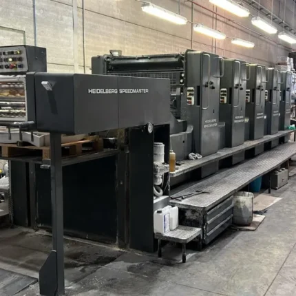 Heidelberg SM 102 FP – 5 color –  72 × 102 cm – 1991